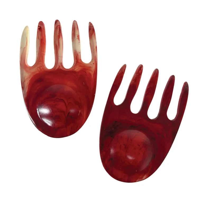 Urban Attitude Salad Hands Servers – Berry Red